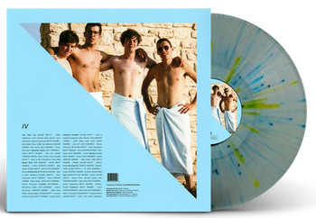 BADBADNOTGOOD 'IV' LP (Limited Edition – Only 500 made, Coke Bottle Clear w/ Canary Yellow and Light Blue Splatter Vinyl)