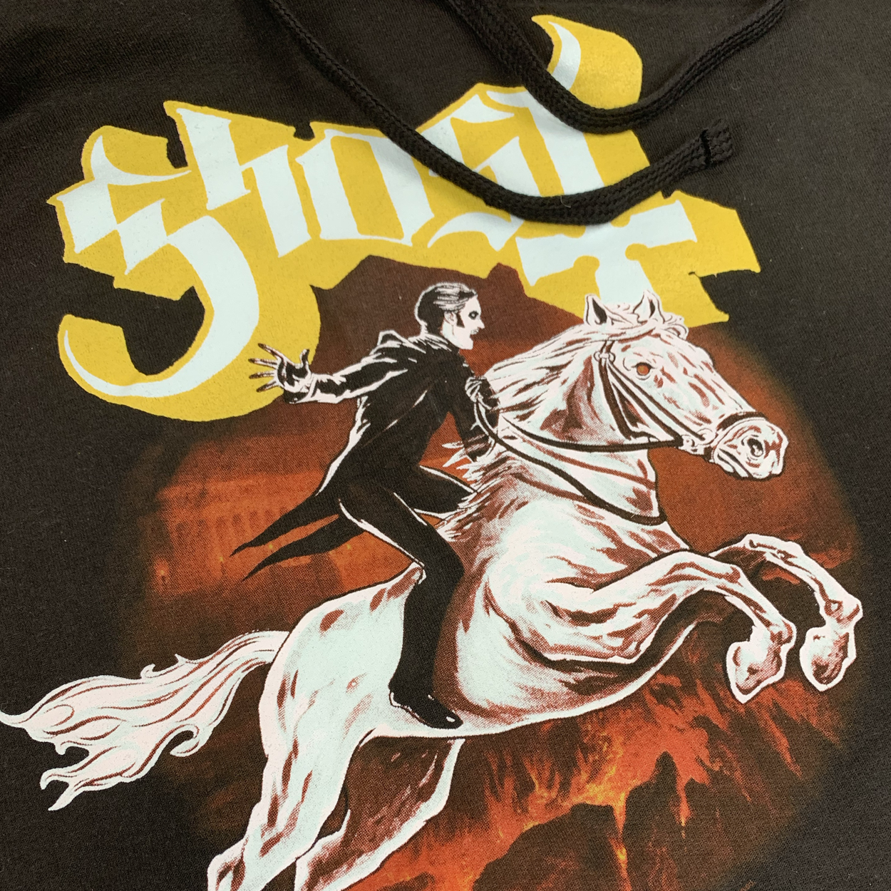 GHOST PALE HORSE PULLOVER HOODIE