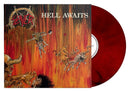 SLAYER 'HELL AWAITS' LP (Red Marble Vinyl)