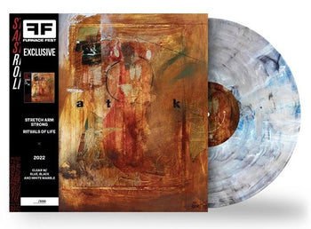 STRETCH ARM STRONG ‘RITUALS OF LIFE’ LP (Furnace Fest Exclusive – Only 500 made, Clear w/ Blue, Black, and White Marble Vinyl)