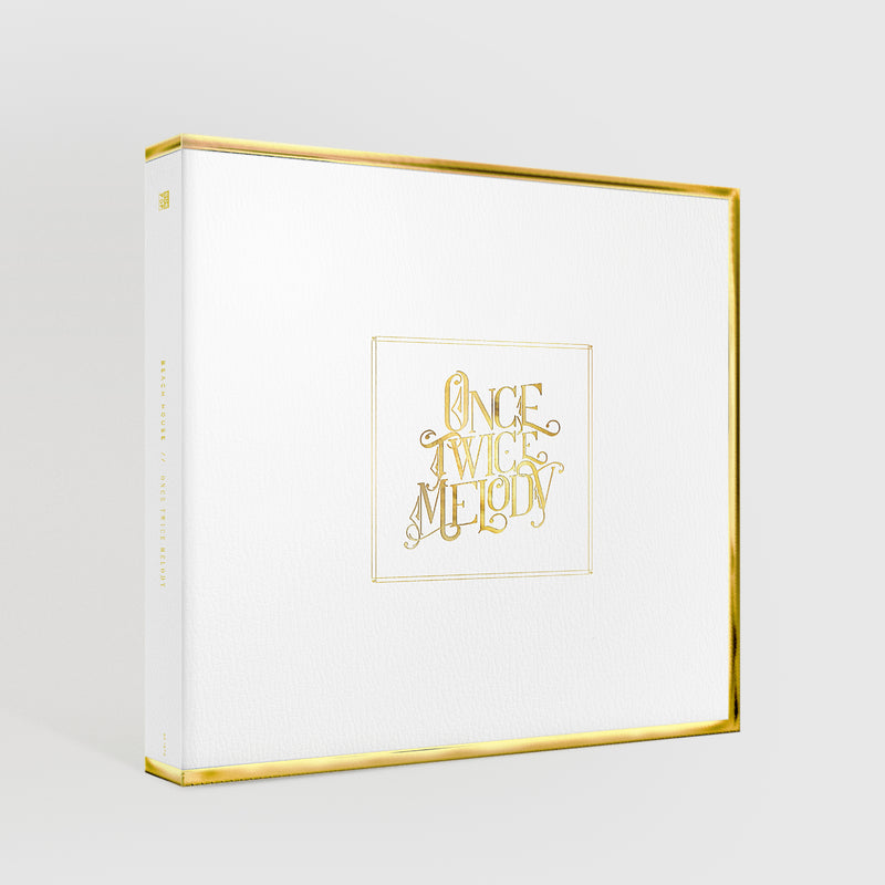 BEACH HOUSE 'ONCE TWICE MELODY' 2LP (Gold/Clear Vinyl) GOLD EDITION BOX (Gold/Clear Vinyl)