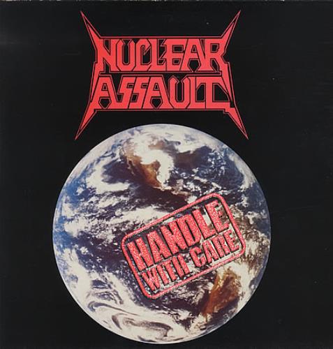 NUCLEAR ASSAULT 'HANDLE WITH CARE' LP