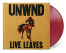 UNWOUND 'LIVE LEAVES' 2LP (10th Anniversary Edition, Autumn Red Vinyl)