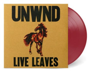 UNWOUND 'LIVE LEAVES' 2LP (10th Anniversary Edition, Autumn Red Vinyl)