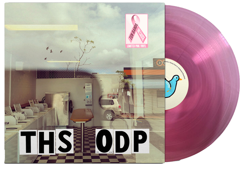 THE HOLD STEADY 'OPEN DOOR POLICY' LP (Pink Vinyl)