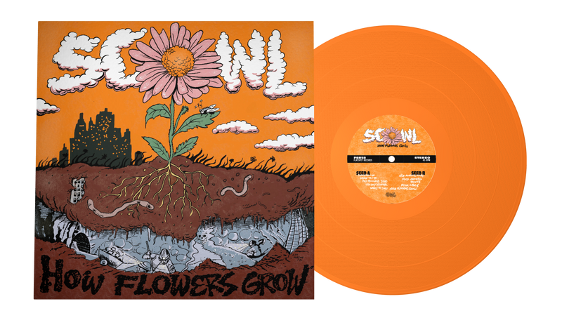 SCOWL ‘HOW FLOWERS GROW’ LIMITED EDITION ORANGE LP