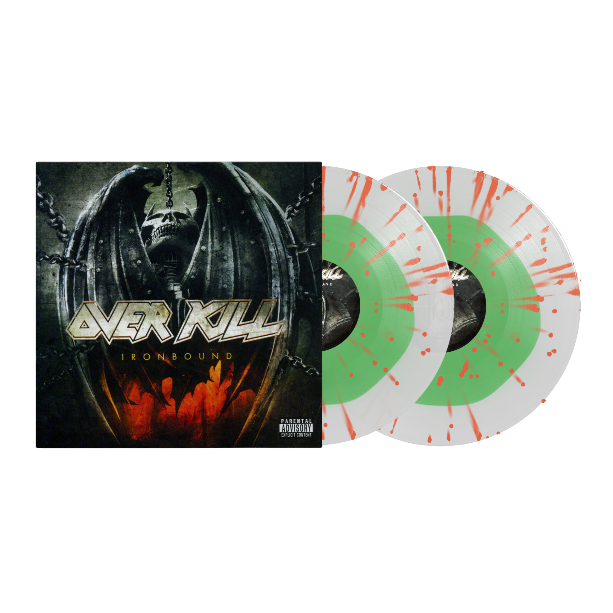 OVERKILL 'IRONBOUND COLOR' 2LP (Color Vinyl)