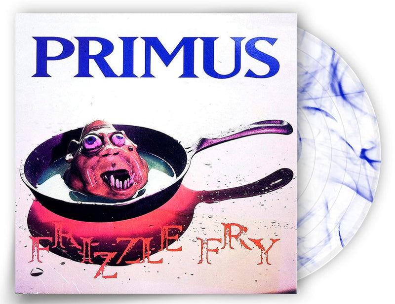 PRIMUS 'FRIZZLE FRY' LP (Clear w/ Blue Swirls)