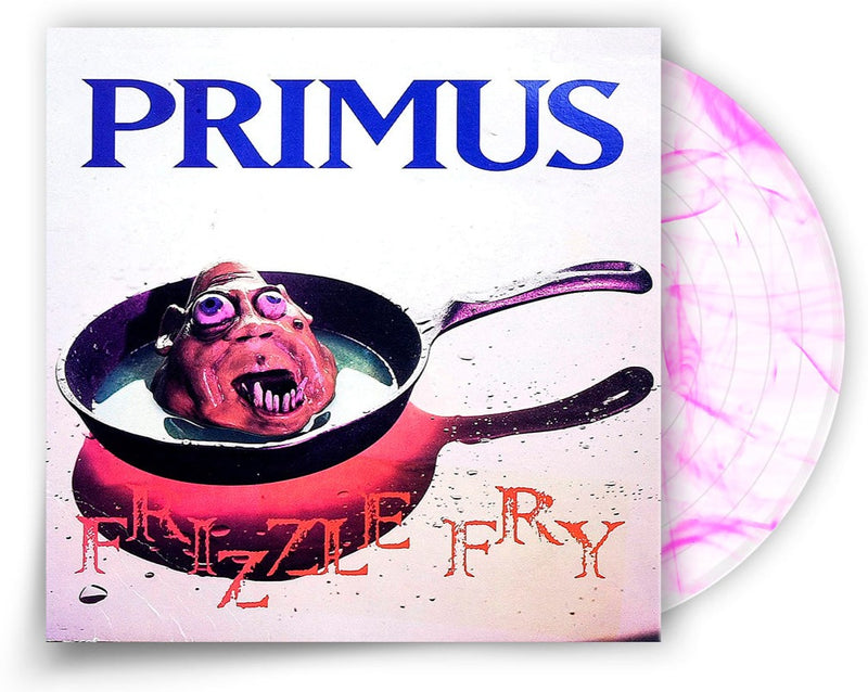 PRIMUS 'FRIZZLE FRY' LP (Clear w/Pink Swirls)