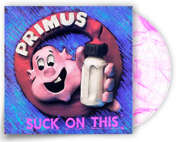 PRIMUS 'SUCK ON THIS' LP (Clear w/Pink Swirls)