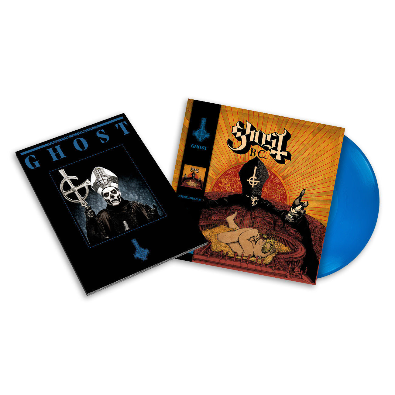 GHOST ‘INFESTISSUMAM’ – AQUA BLUE LP + GHOST x REVOLVER SPECIAL COLLECTOR'S EDITION