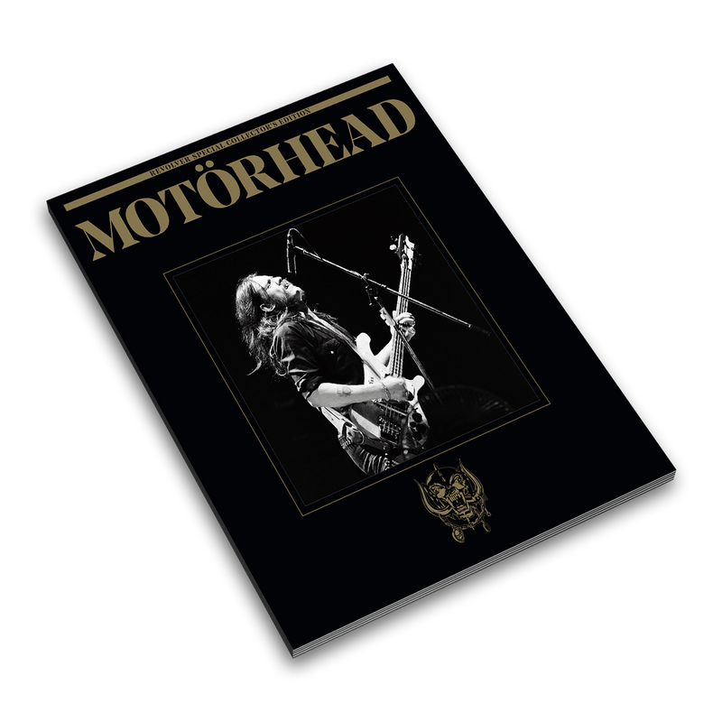 MOTÖRHEAD 'NO SLEEP 'TIL HAMMERSMITH' LP + REVOLVER SPECIAL COLLECTOR'S EDITION MAGAZINE (Color Swirl Vinyl)