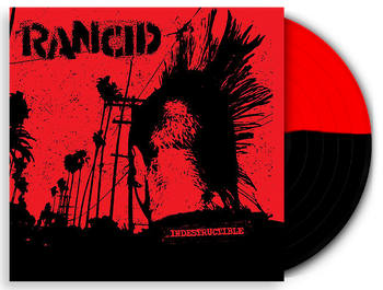 RANCID ‘INDESTRUCTIBLE’ LP (Limited Edition – Only 300 made, Half Red / Half Black Vinyl)