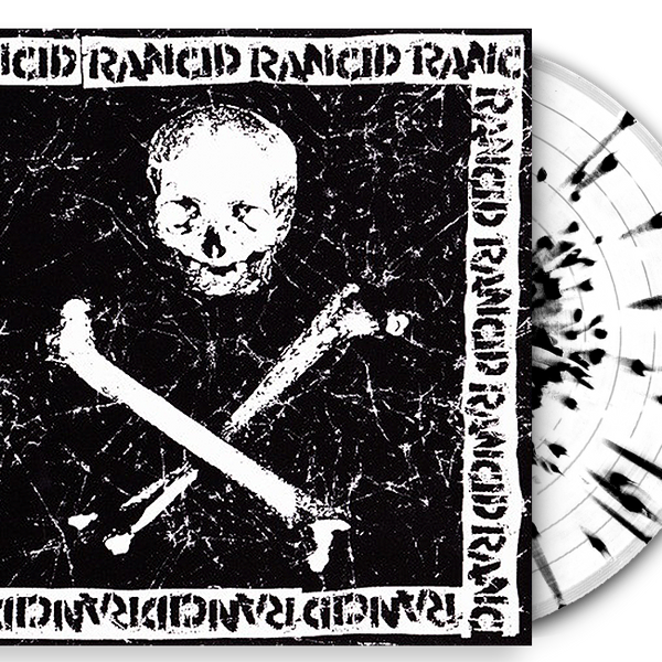RANCID 'RANCID' LP (Limited Edition – Only 250 made, White w/ Black Sp