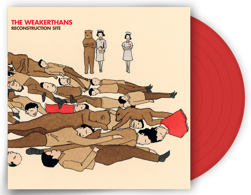 THE WEAKERTHANS 'RECONSTRUCTION SITE' LIMITED EDITION TRANSLUCENT RUBY RED VINYL – ONLY 300 MADE
