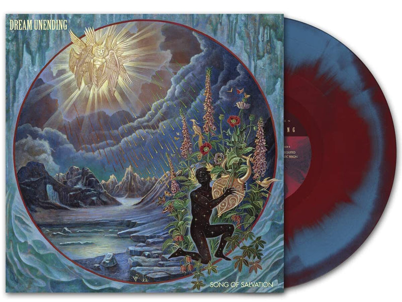 DREAM UNENDING 'SONG OF SALVATION' LP (Aqua Blue Oxblood Merge Vinyl)