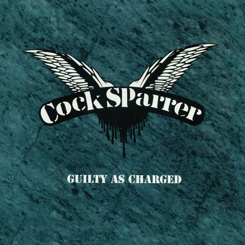 COCK SPARRER 'GUILTY AS CHARGED' LP (Clear, Blue, White Twist Vinyl)