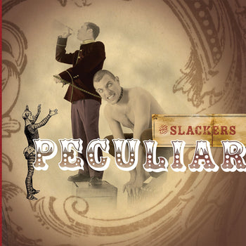 THE SLACKERS 'PECULIAR' LP + 7" EP (Blue Vinyl)
