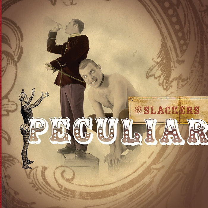 THE SLACKERS 'PECULIAR' LP + 7" EP (Blue Vinyl)