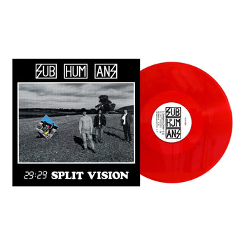 SUBHUMANS '29:29 SPLIT VISION' LP (Blood Red Vinyl)