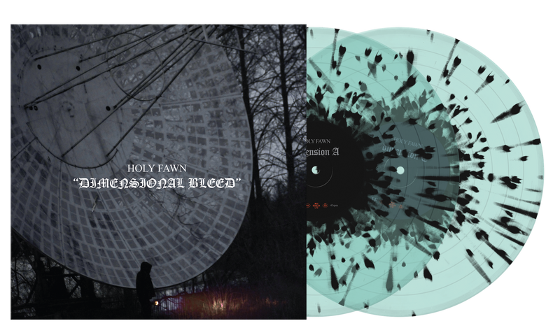 HOLY FAWN ‘DIMENSIONAL BLEED’ 2LP (Limited Edition – Only 250 made, Coke Bottle Clear w/ Black Splatter Vinyl)