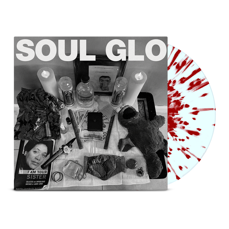 SOUL GLO 'DIASPORA PROBLEMS' LIMITED-EDITION ELECTRIC BLUE WITH RED SPLATTER LP — ONLY 300 MADE