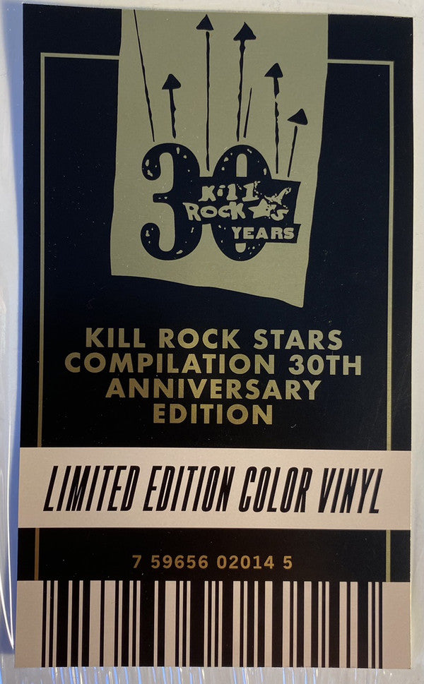 KILL ROCK STARS LP (30th Anniversary, Clear Vinyl)