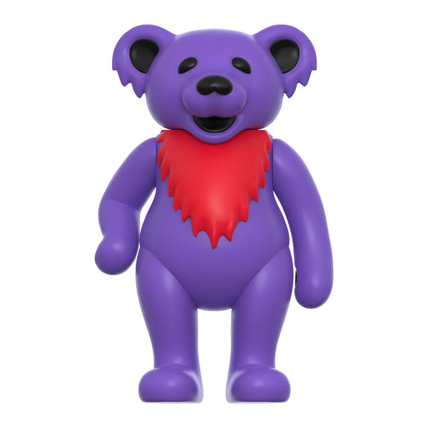 SUPER7 REACTION GRATEFUL DEAD W3 DANCING BEARS HAIGHT PURPLE (GLOW IN