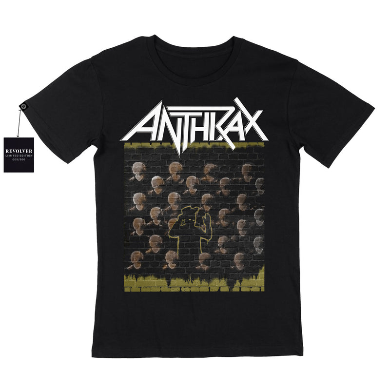 ANTHRAX LIMITED-EDITION T-SHIRT – REVOLVER EXCLUSIVE