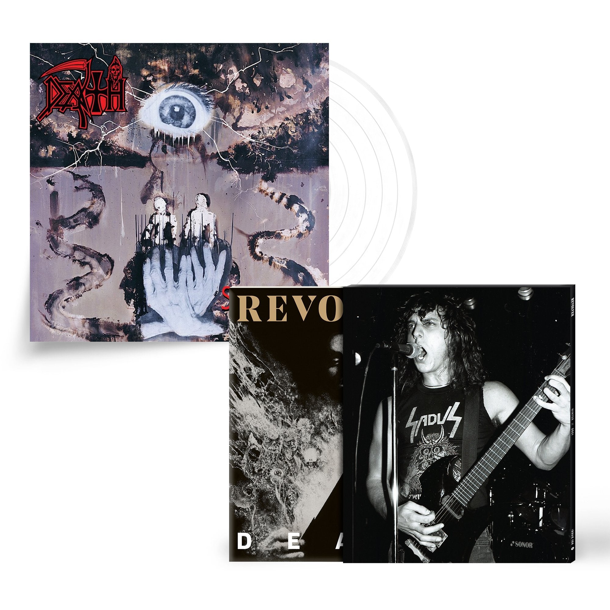 REVOLVER x DEATH WINTER 2021 ISSUE HAND-NUMBERED SLIPCASE W/ 'SYMBOLIC' WHITE LP - ONLY 200 AVAILABLE