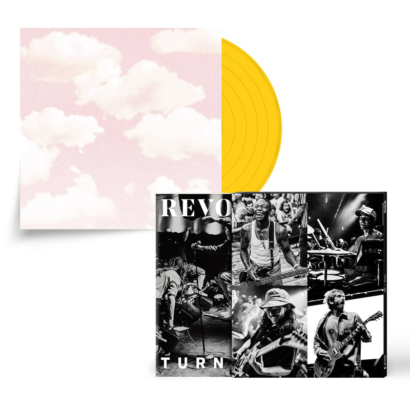 REVOLVER x TURNSTILE WINTER 2021 ISSUE HAND-NUMBERED SLIPCASE W/ 'GLOW ON' MUSTARD YELLOW LP - ONLY 250 AVAILABLE