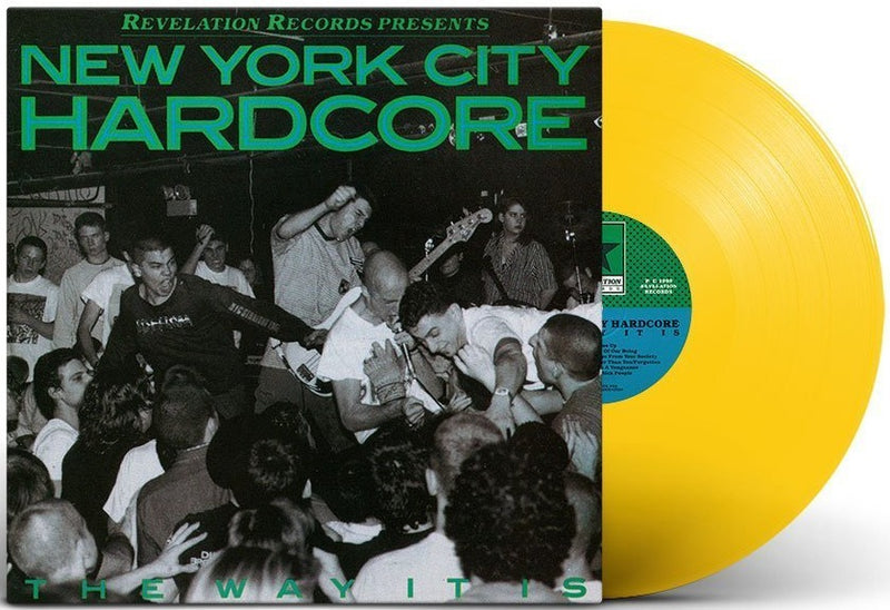 VARIOUS ARTISTS 'NEW YORK CITY HARDCORE: THE WAY IT IS' LP (Yellow Vinyl)