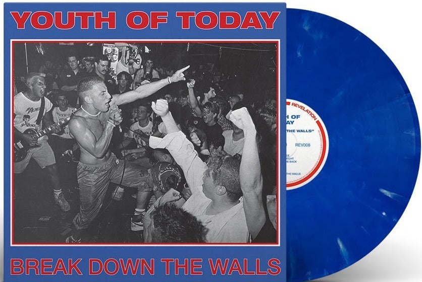 YOUTH OF TODAY 'BREAK DOWN THE WALLS' LP (Blue Vinyl)