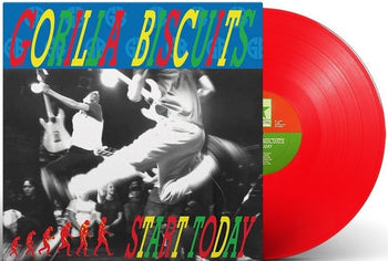 GORILLA BISCUITS 'START TODAY' LP (Red Vinyl)