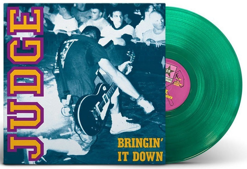 JUDGE 'BRINGIN' IT DOWN' LP (Green Vinyl)