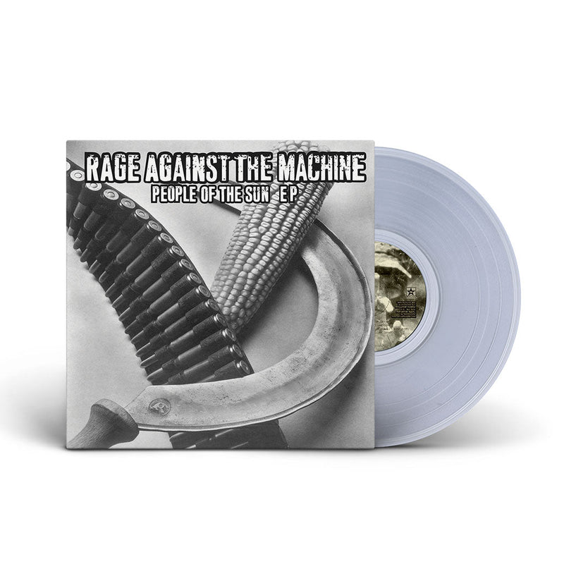 RAGE AGAINST THE MACHINE 'PEOPLE OF THE SUN' 10" EP (Clear Vinyl)