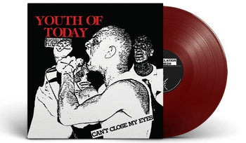 YOUTH OF TODAY 'CAN'T CLOSE MY EYES' LP (Maroon Vinyl)