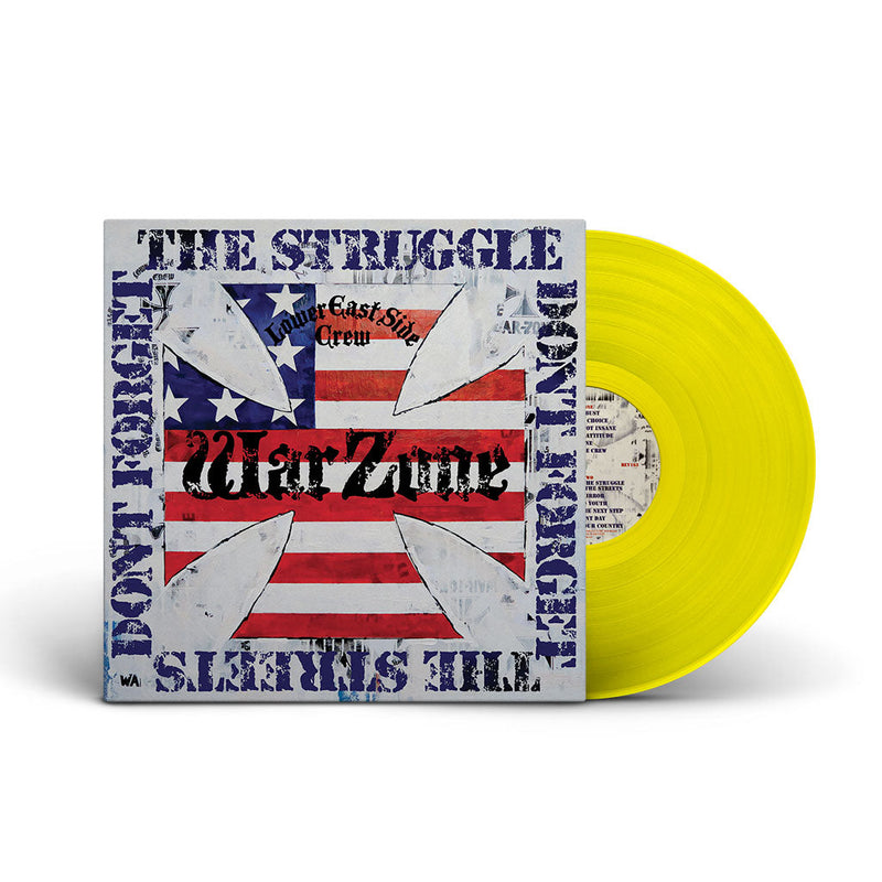 WARZONE ‘DON'T FORGET THE STRUGGLE DON'T FORGET THE STREETS' LP (Yellow Vinyl)