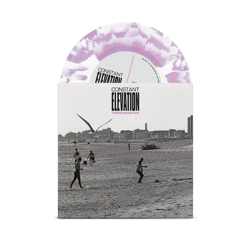 CONSTANT ELEVATION 'FREEDOM BEACH' 7" EP (Lilac & White Vinyl)