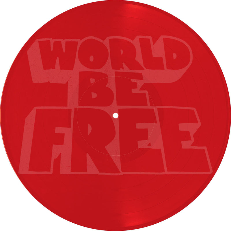 WORLD BE FREE ‘ONE TIME FOR UNITY’ LIMITED-EDITION TRANSLUCENT RED WITH ETCHED B-SIDE VINYL