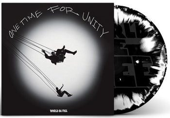 WORLD BE FREE 'ONE TIME FOR UNITY' LP (Black & White Sunburst Vinyl)