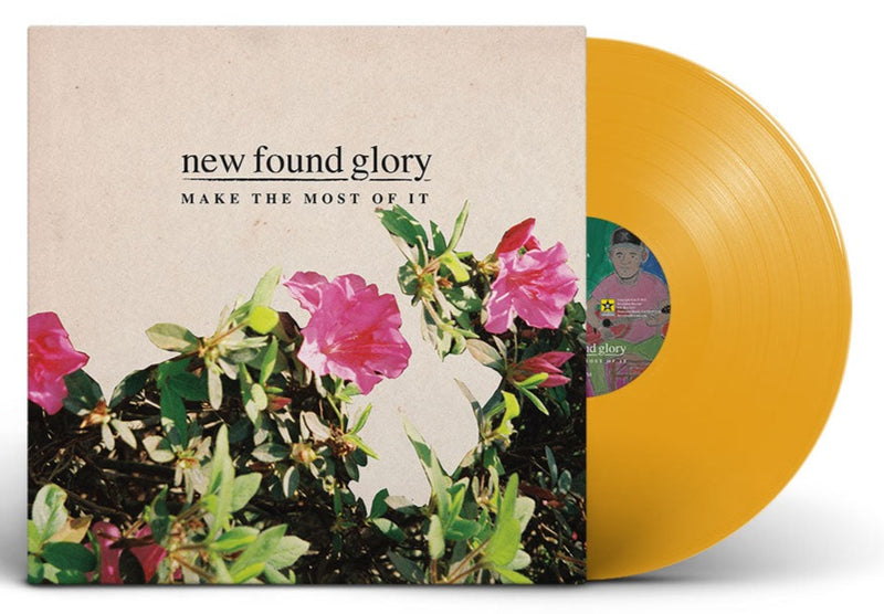 NEW FOUND GLORY ‘MAKE THE MOST OF IT’ LP (Orange Vinyl)