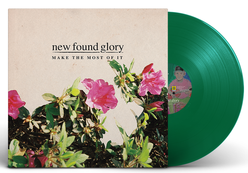 NEW FOUND GLORY ‘MAKE THE MOST OF IT’ LP (Limited Edition – Only 300 made, Green Vinyl)