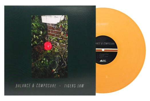 TIGERS JAW/BALANCE AND COMPOSURE 'SPLIT' 12" EP (Orange Viny w/ New Cover Art)