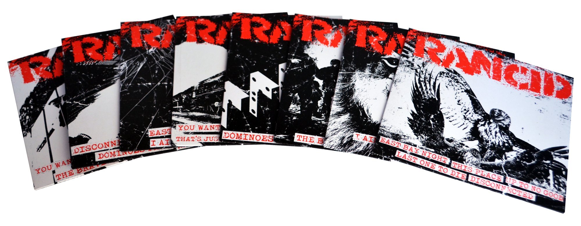 RANCID 'LET THE DOMINOES FALL' 8x7