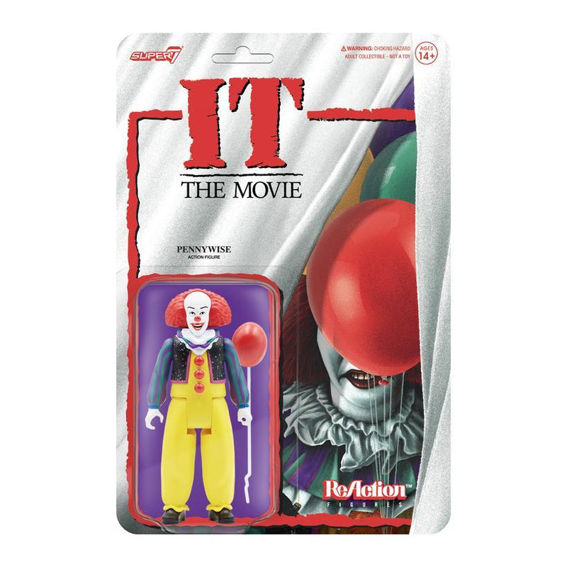 IT REACTION FIGURE - PENNYWISE (CLOWN)
