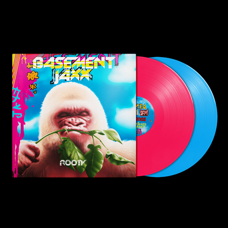BASEMENT JAXX 'ROOTY' 2LP (Pink & Blue Vinyl)