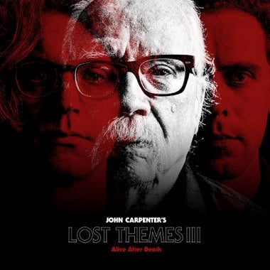 JOHN CARPENTER 'LOST THEMES III: ALIVE AFTER DEATH' LP (Transparent Red Vinyl)