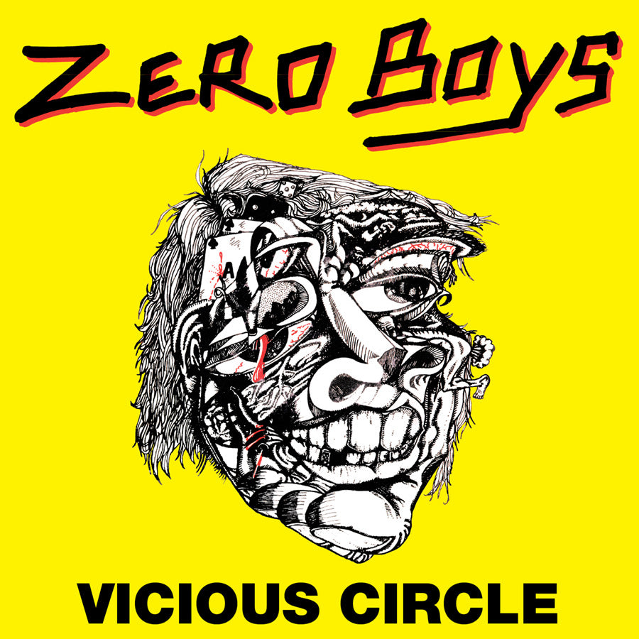 ZERO BOYS 'VICIOUS CIRCLE' LP (Red Vinyl)