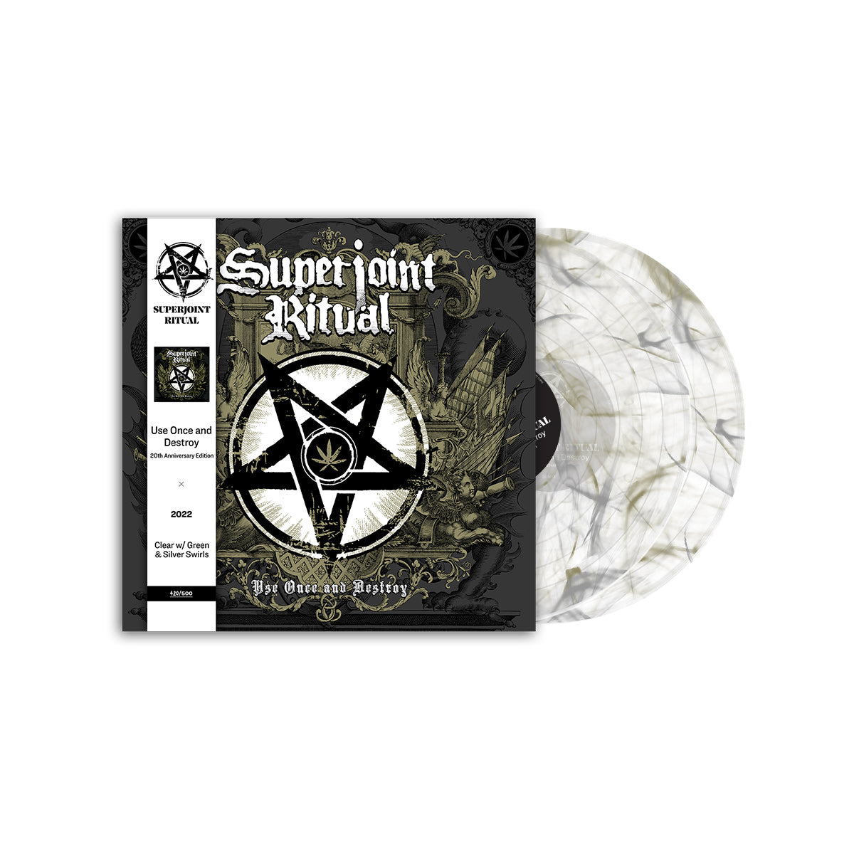 SUPERJOINT RITUAL 'USE ONCE AND DESTROY' 20TH ANNIVERSARY EDITION 2LP